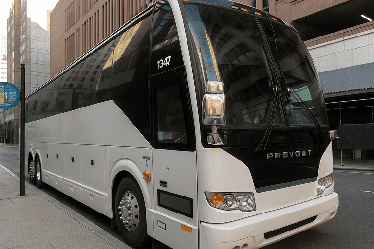 a Salina Charter Bus coach bus