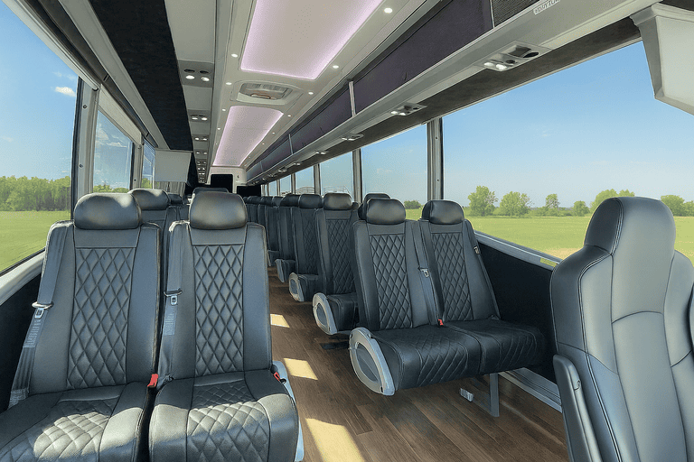coach bus in Salina