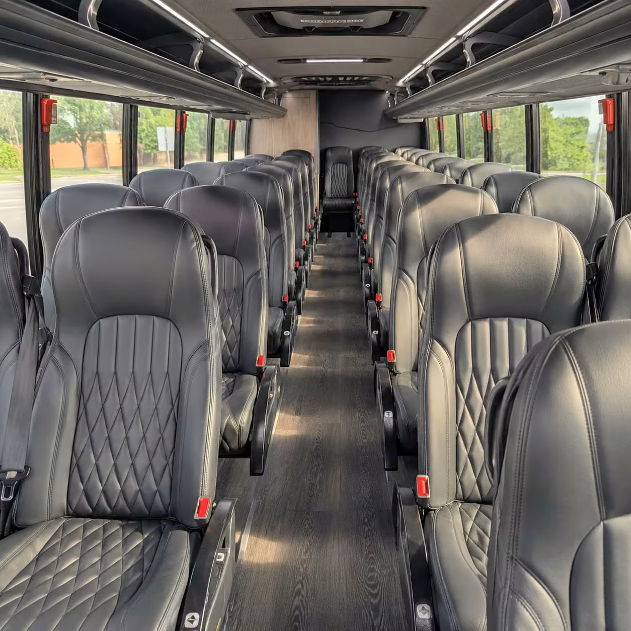 25 passenger minibus inside