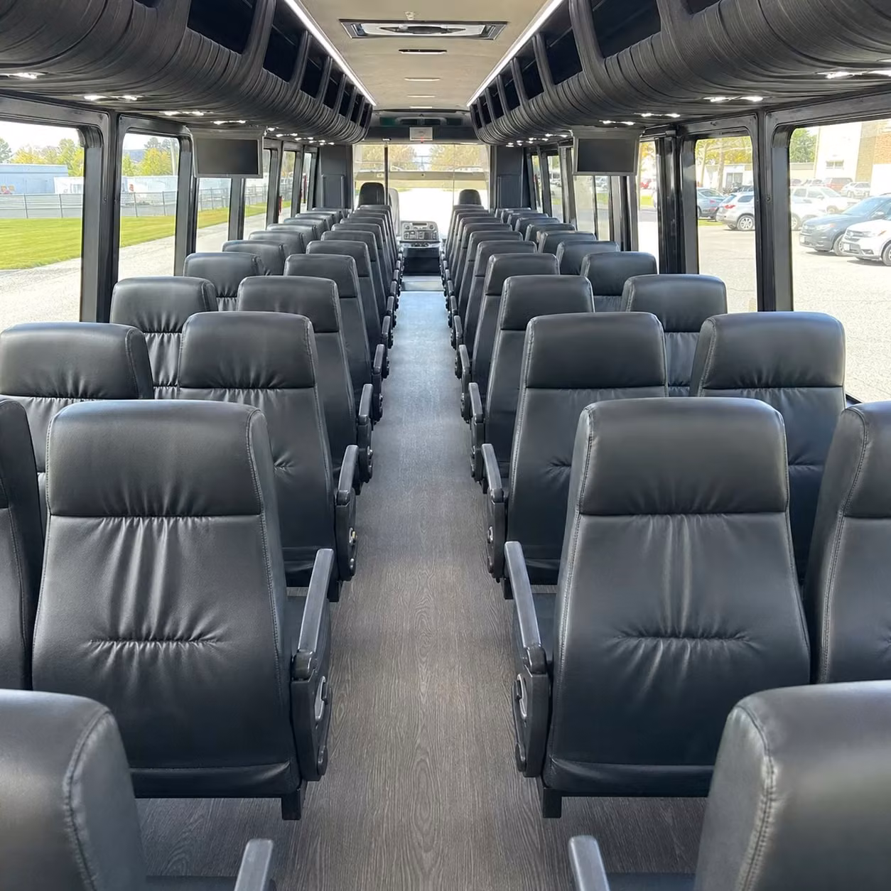 35 passenger minibus inside