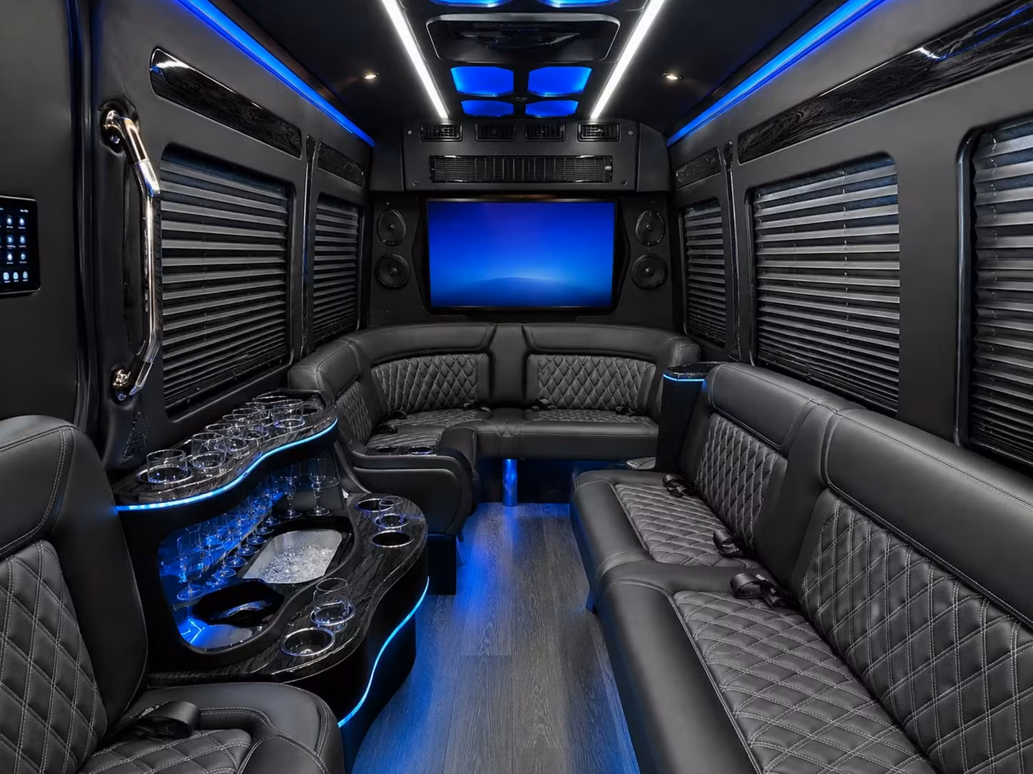 airport and hotel shuttle transportation for salina wedding guests