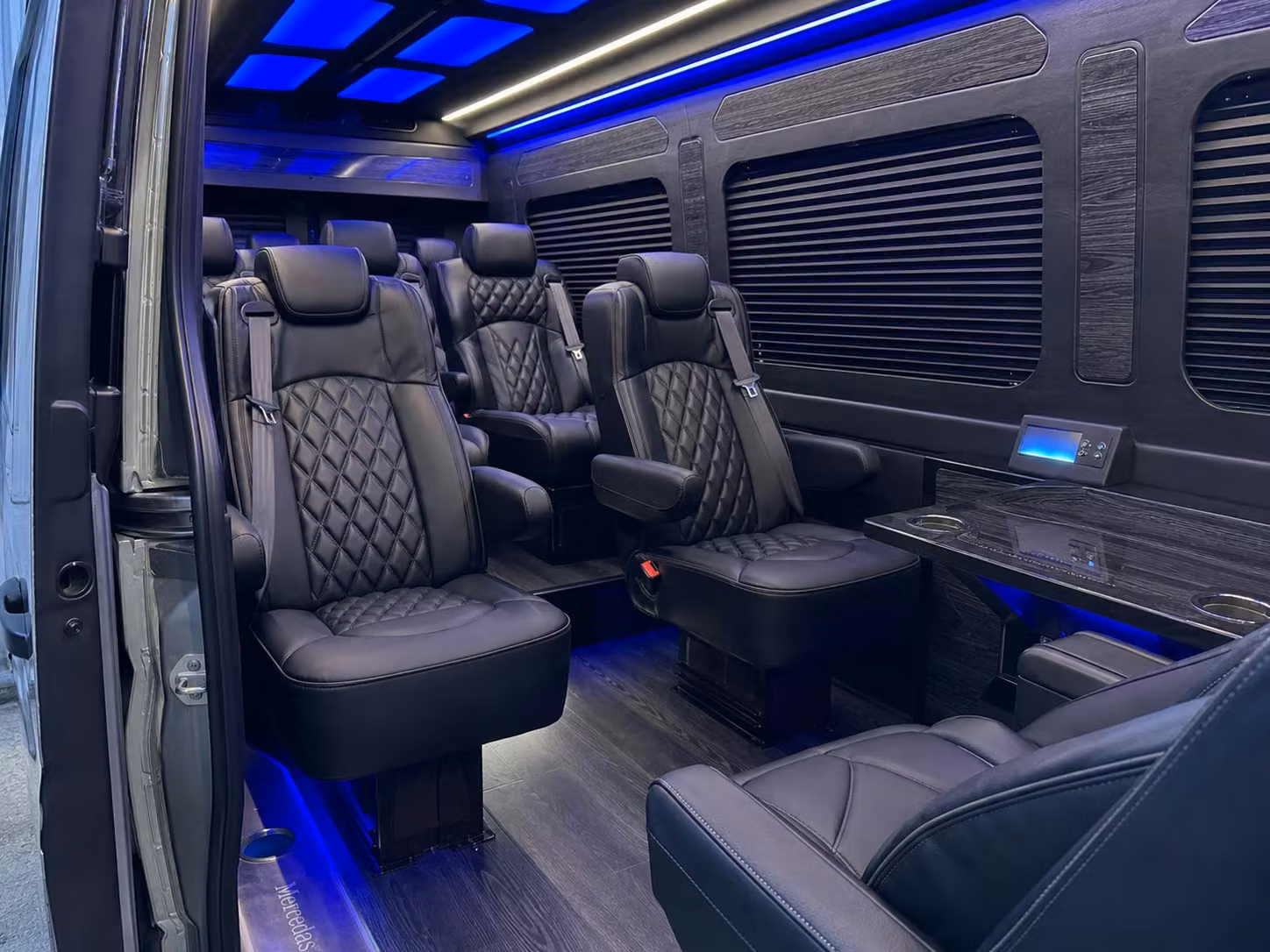 sprinter van transportation for groups and events across salina